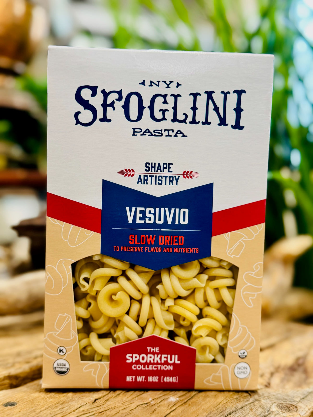 Organic Vesuvio Pasta