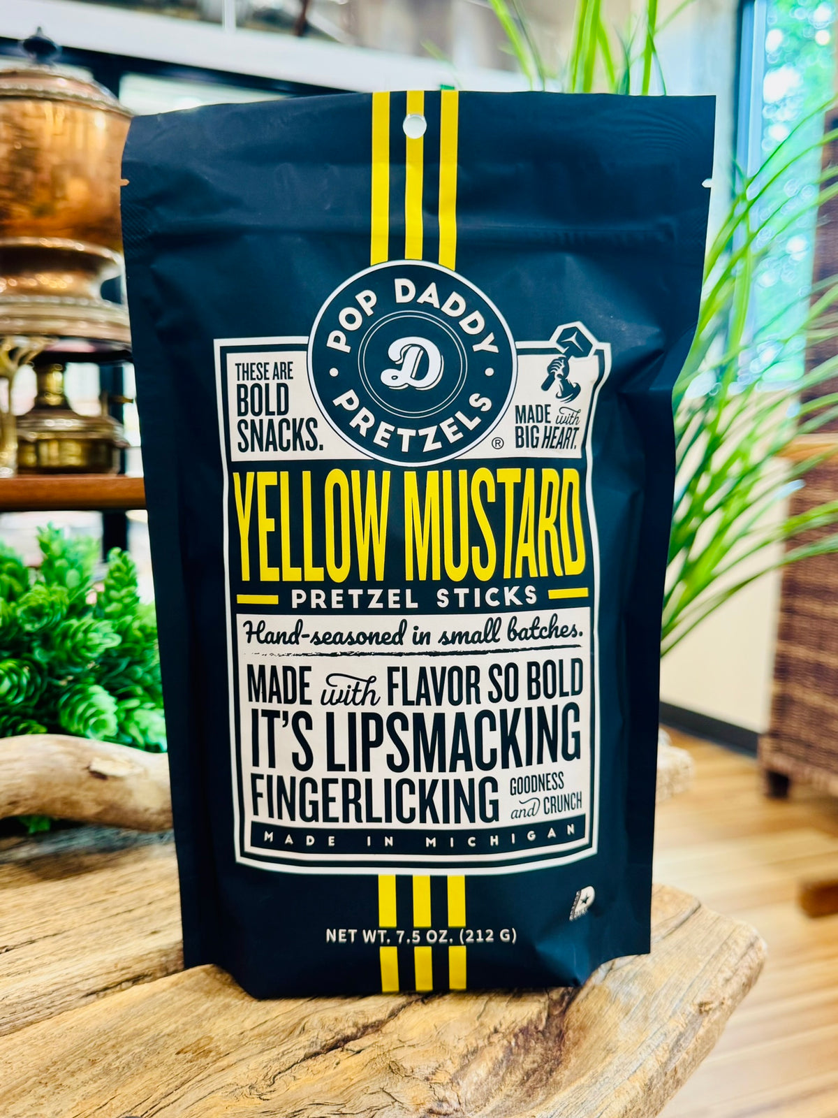 Yellow Mustard Pretzels