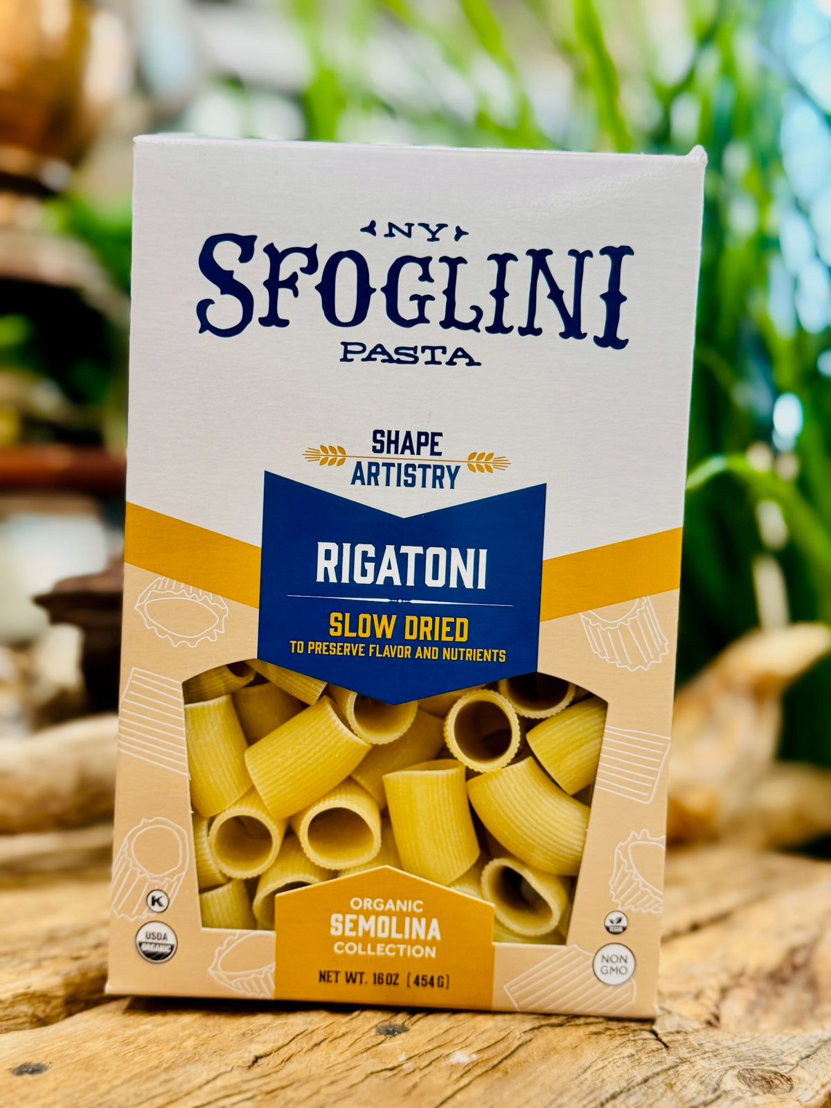Organic Rigatoni Pasta