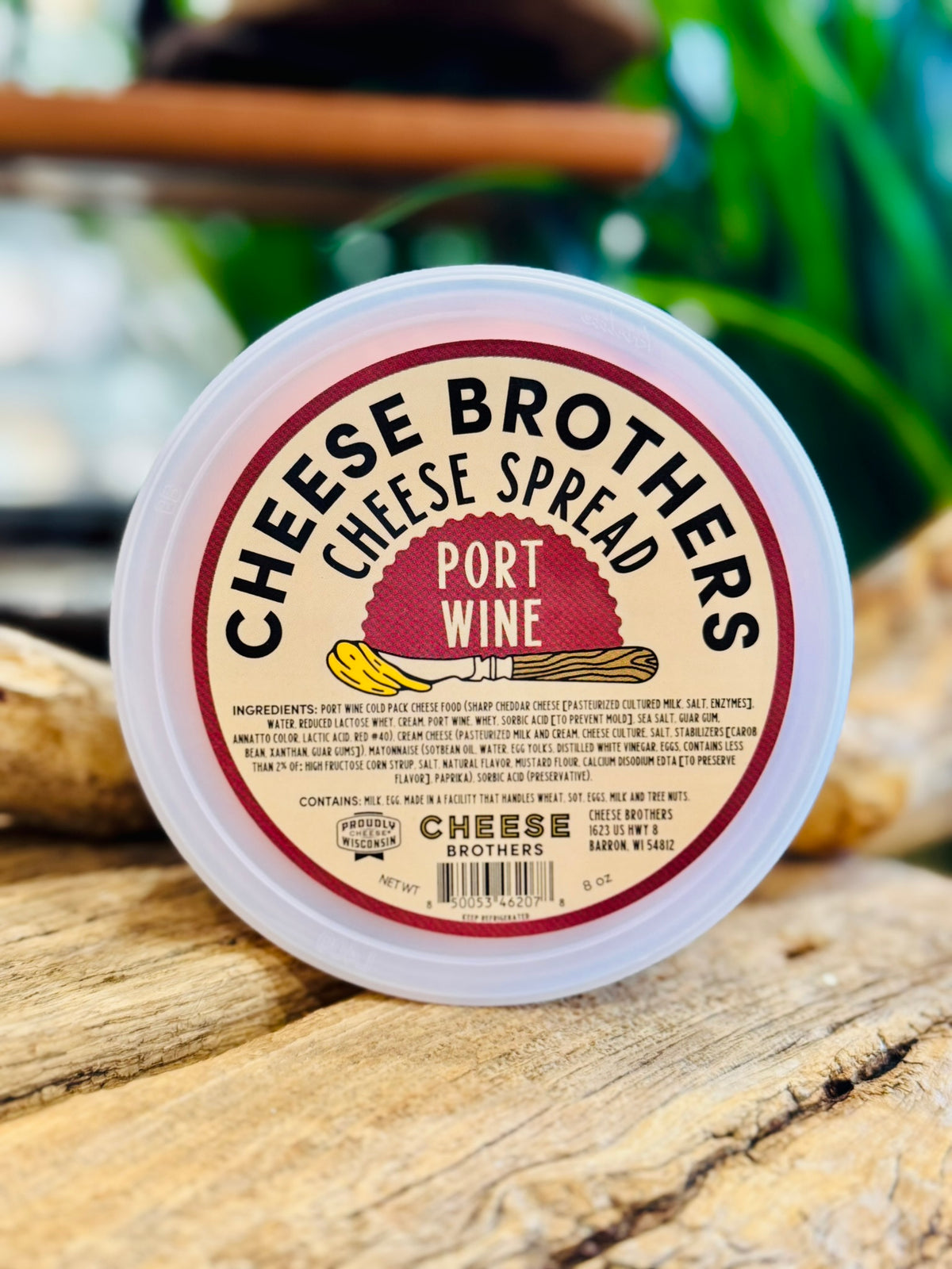 Port Wine Spread Cheese