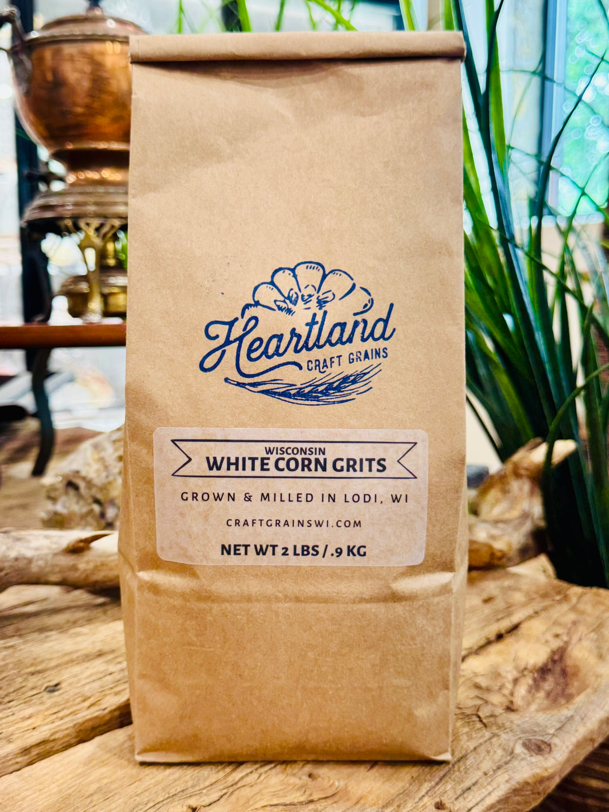 Wisconsin White Corn Grits