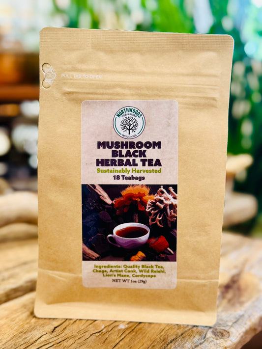 Mushroom Black Herbal Teabags
