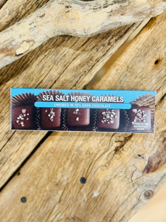 Sea Salt Honey Caramels