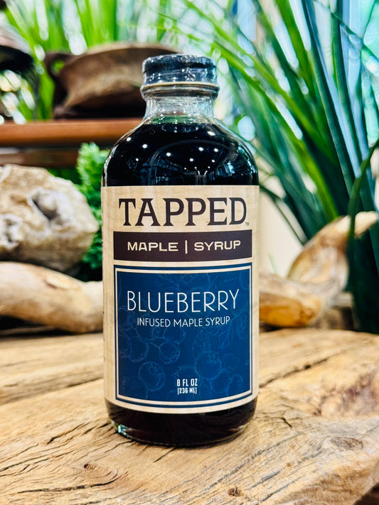 Blueberry Infused Maple Syrup