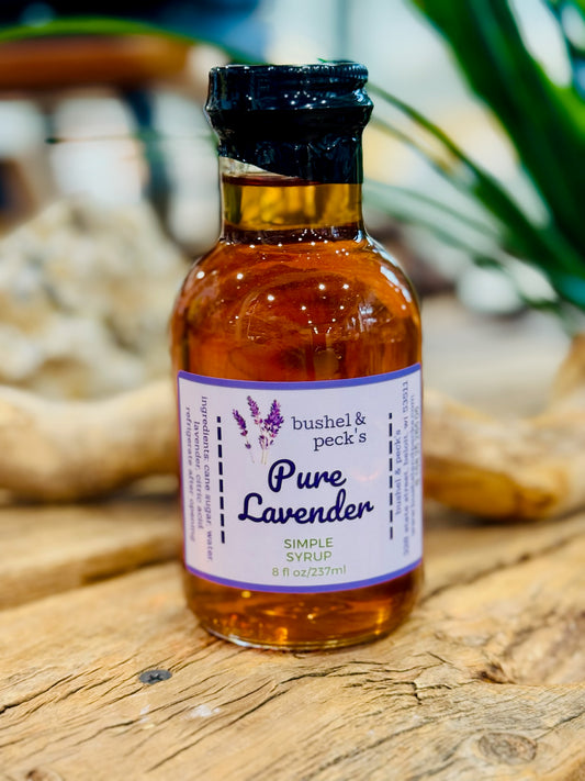 Pure Lavender Simple Syrup