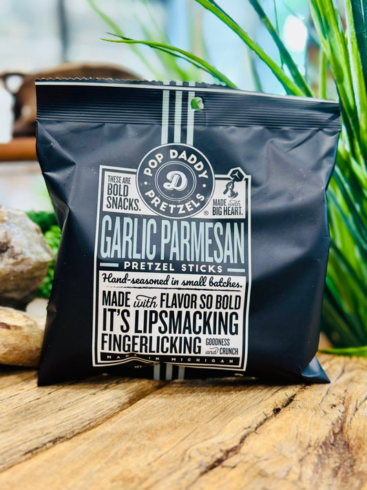 Garlic Parmesan Pretzels