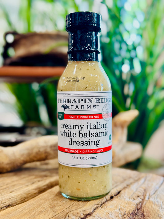 Creamy Italian White Balsamic Dressing