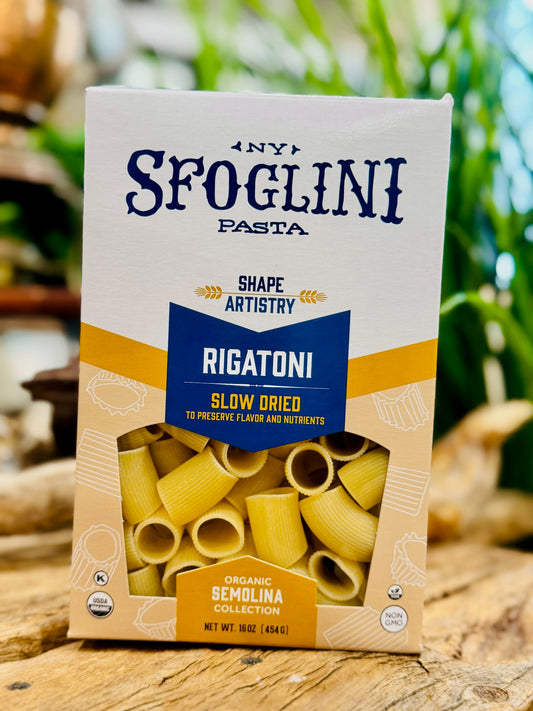 Organic Rigatoni Pasta