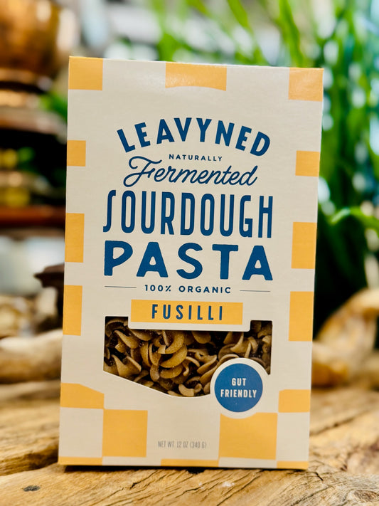 Organic Fermented Sourdough Fusilli Pasta