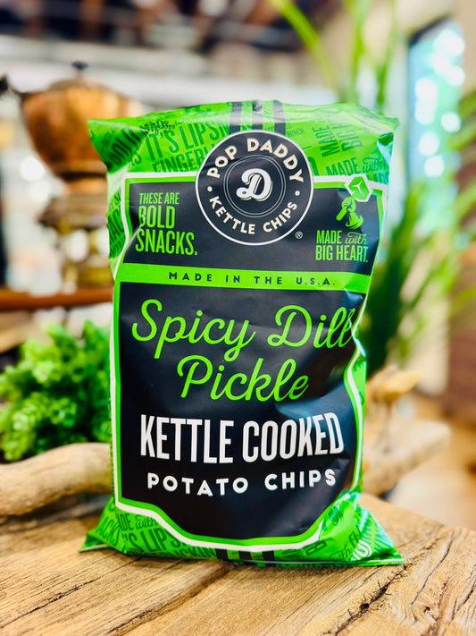 Spicy Dill Pickle Chips