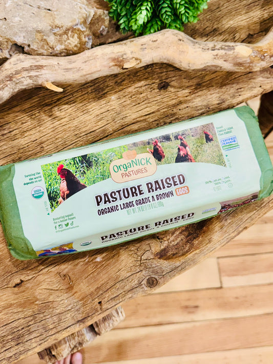Organic Pasture Raised Eggs